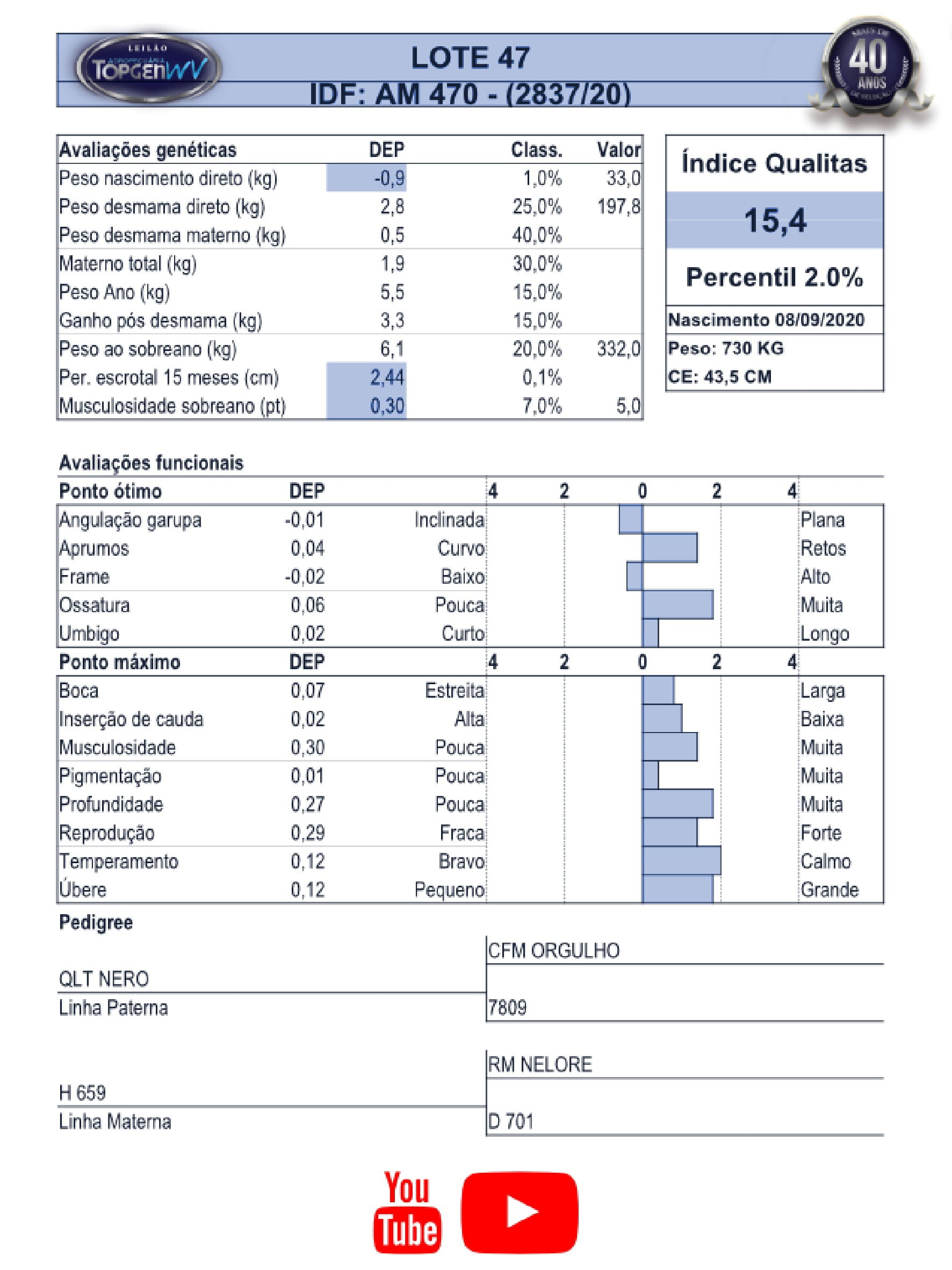 Leilão TopGen 2023 | LOTE 47 - Image 2