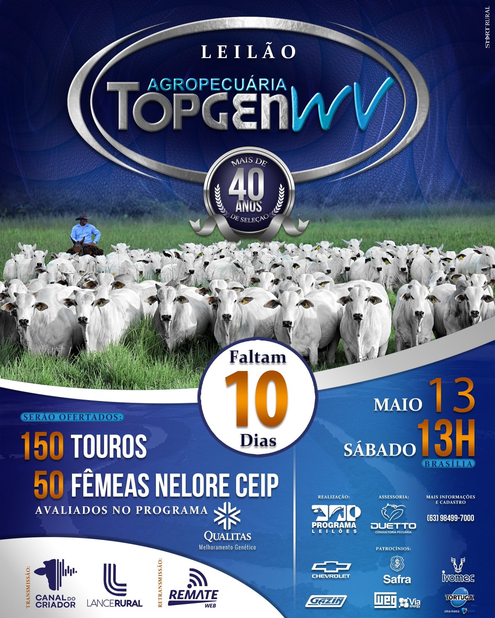 Leilão Topgen