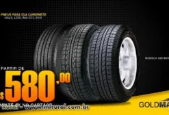Pneus 265/65R17 para Hilux, L200, Ranger e SW4 - Goldmaq