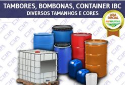 Bombonas, Tambores e IBC em Vitória ES