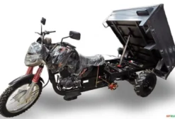 Triciclo Basculante Hidráulico com Carreta para Transporte Rural - 880L