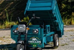 Triciclo Elétrico de Carga 1800W – 600kg – Ideal para Fazenda, Entregas e Comércio