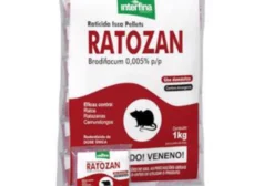Ratozan Isca Pellets Doméstico - Raticida Brodifacum 0,005% - 1kg