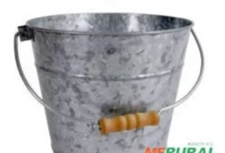 Balde de Lata Metálico – Resistente para Produtos Químicos, Tintas e Óleos