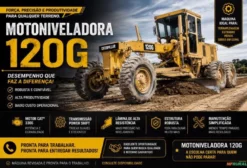 Motoniveladora Caterpillar 120G à venda em Colombo - PR