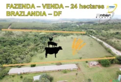 Fazenda de 24 hectares em Brazlândia, DF – À Venda