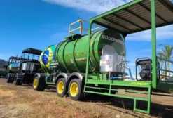 Reboque Tanque Bombeiro Pré-Misturador 22.000L com Motobomba Diesel - Usado