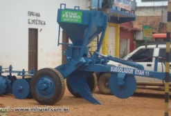 Subsolador Florestal com Sulcador e Adubadeira 800 kg – Novo – Dom Eliseu/PA
