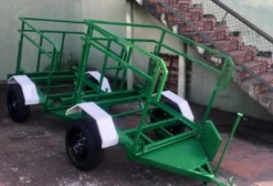 Reboque Carreta para Transporte de 1 Banheiro Químico - Homologado para Emplacamento