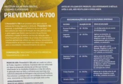 Prevensol K-700 Protetor Solar Agrícola para Plantas - 1 Litro