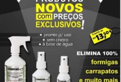 Termitox Spray Inseticida Pronto Uso - Fipronil + Óleo de Neem 60ml a 500ml