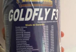 Golddly F3 Suplemento Mineral para Controle de Carrapatos e Moscas 1kg