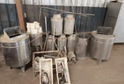 Laticínio Completo com Equipamentos Industriais - Câmara Fria, Pasteurizador e Iogurteiras