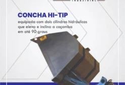 Concha Basculante High-Tip MGO para Pá Carregadeira - Nova - Pinhais PR