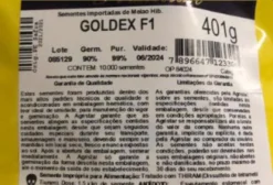 Sementes de Melão Amarelo Goldex F1 – Pacote com 10.000 Sementes