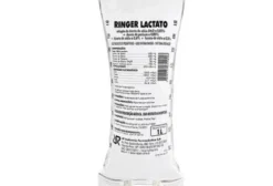 Soro Ringer Lactato 1L - JP Farma - Fluidoterapia para Animais