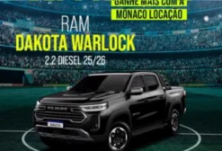 Caminhonete Ram Dakota Warlock 2.2 Diesel para Locação