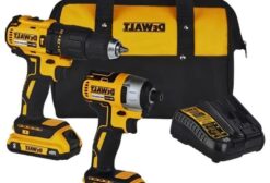Kit Furadeira e Parafusadeira de Impacto 1/2" + Parafusadeira de Impacto 1/4" 20V DeWalt DCK276D2-BR