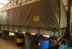 Carroceria Graneleira Dancar para Truck 8,20 Completa com Lona