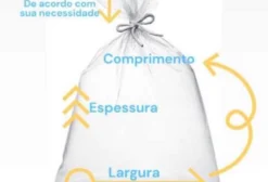 Saco PEBD Virgem Sob Medida em Eusébio - CE