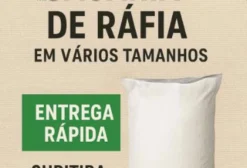 Saco de Ráfia 60x90 Convencional – Branco Liso