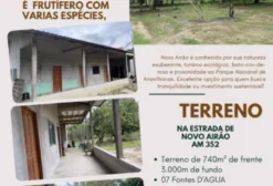 Sítio em Novo Airão - AM - Documentação ok e com 7 nascentes
