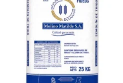 Farinha de Trigo Argentina Matilde Semolin 0000 25 kg - Premium para Pães, Pizzas e Confeitaria