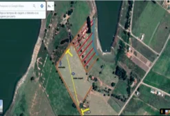 Chácara para Lazer e Pesca com 2.300 m² em Carlópolis - PR