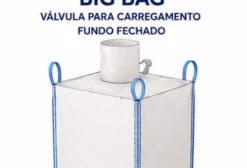 Big Bag Com Válvula Para Carregamento Fundo Fechado M5