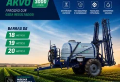 Pulverizador de Arrasto Tytan Akvo 3000L com Barra Hidráulica de 18m