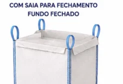 Big Bag com Saia para Fechamento Fundo Fechado M2