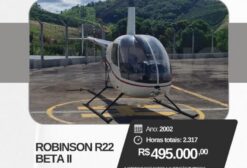 Robinson R22 Beta II – Helicóptero para Agropecuária em Caratinga MG