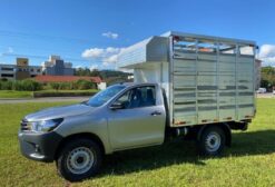 Carroceria Boiadeira em Alumínio para Hilux, S10, Ranger e Amarok
