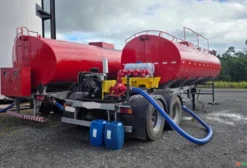 Sistema de Combate a Incêndio com Tanque 50m³ e Motobomba 72m³/h