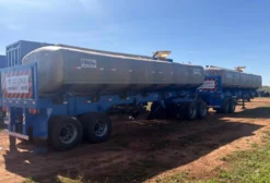 Rodotrem para Transporte de Vinhaça em Fibra de Vidro - Aluguel em Araçatuba/SP