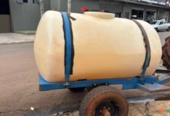 Carreta Tanque para Óleo Diesel 2000L - Ano 2002 - Usada - Jaú/SP