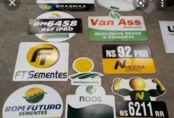 Placa de Campo em Polipropileno com Proteção UV – Vinhedo/SP