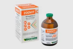 Zoovit C 100mL – Suplemento Injetável de Vitamina C para Equinos e Bovinos