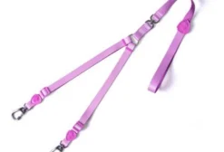 Guia Dupla Freefaro Flat - Lilac para Cães e Gatos