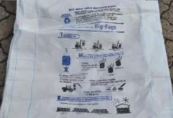 Big Bag Seminovo 1m³ – Reutilizável Para Grãos, Areia e Recicláveis