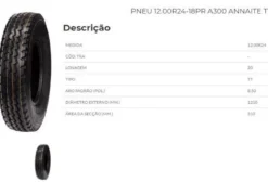 Pneus para Guindastes e Máquinas Agrícolas - Medida 1200R24 e Outras - Novo - Belo Horizonte MG