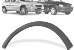 Alargador de Paralama Dianteiro Direito Cinza para Chevrolet Corsa Wind, Super e Pickup 1994-2002