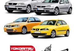 Caixa de Direção Hidráulica Nova Yokomitsu para VW Polo Classic, Golf e Seat Córdoba/Ibiza