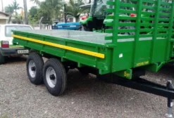 Carreta de Madeira 4 Toneladas – Eixos e Rodas com Pintura a Pó