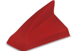 Antena de Teto Tubarão Universal Shark Vermelha - Receptiva AM/FM