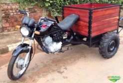 Moto Carreta Triciclo 900 Litros - Transporte Rural com Implementos
