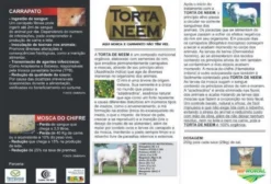 Torta de Neem Orgânica – Inseticida e Carrapaticida Natural (1 kg)