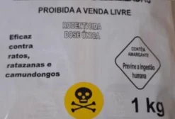 Raticida em Grãos Sabor Girassol - 1 kg - Brodifacoum 0,005%