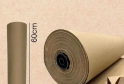 Bobinas de Papel Kraft para Cama de Aviário – 100 a 110 g/m²