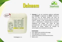 Inseticida Orgânico Dalneem – Óleo de Neem com Azadirachtina – Registrado MAPA